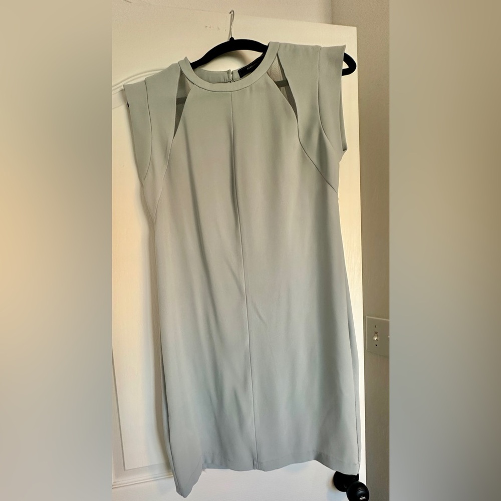 BCBGMaxAzria Light Gray Dress